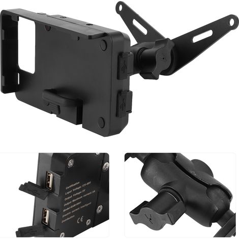 Support Gps Téléphone Moto Support Guidon Kawasaki Ninja 400 2018 2020 Chargeur Étui Fixation (1/5)