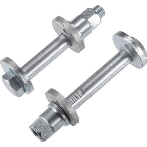 Nr. 06508486AA/6508486AA Spurstangen-Einstellschrauben hinten für Dodge Durango (2011–2023) und Jeep Grand Cherokee WK (2016–2017, 2022) / Hinten / Robustes Metall-Kunststoff-Gemisch / 1 Satz Silber (1/5)