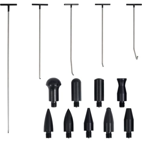 5 Piece Paintless Dent Repair Set Stainless Steel vidaXL