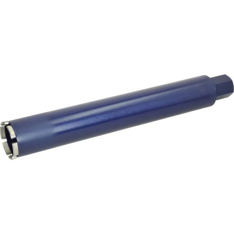 Couronne diamantée haut rendement 1 1/4'' pour forages à eau Ø 65 x 450 mm