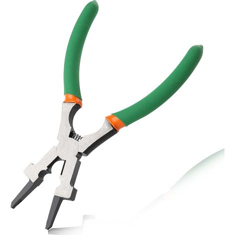 Pince de soudage MIG de 17,8 cm avec coupe-fil à face plate pour nettoyeur de buse de marteau professionnel Pince MIG Outils de soudage multifonctions pour soudage, électrique, mécanique (1/5)