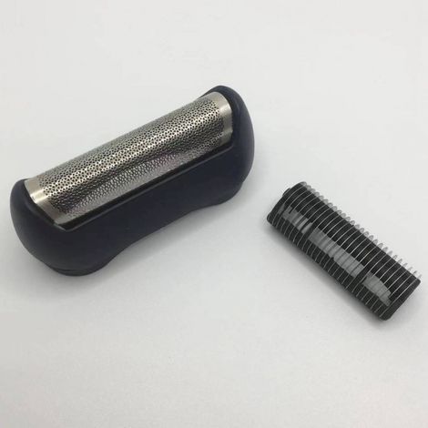 rasoir electriques hommes-Grille de rasage encadrée compatible – Nickel, noir/argent, 6 grammes – Tête de refroidissement 40B, CT5CC, CT2CC, 5676, CT2S (1/4)