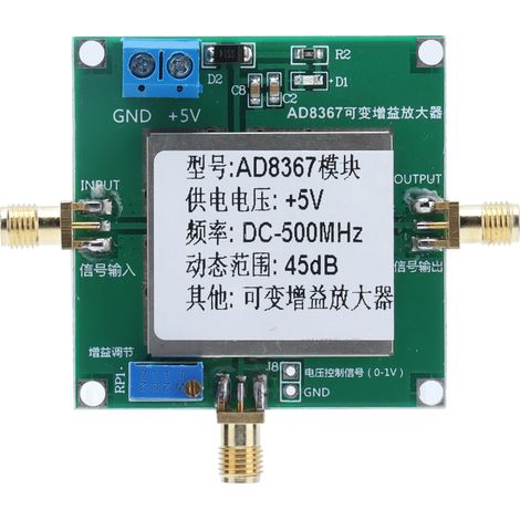 Module amplificateur à Gain Variable, accessoires industriels PCB 500MHZ 45dB AD8367 DC 5V (1/5)