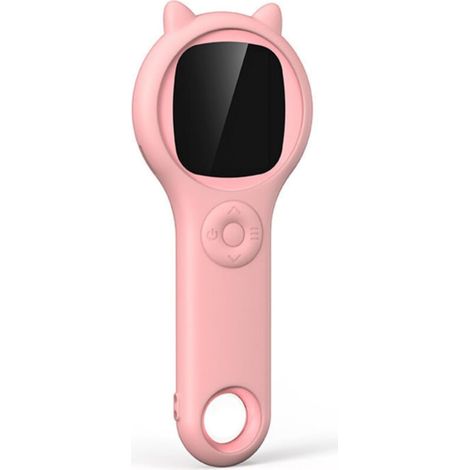 Microscope de poche 100x-500x avec écran 2 pouces, caméra 2MP et éclairage LED, idéal pour enfants et éducation à domicile.