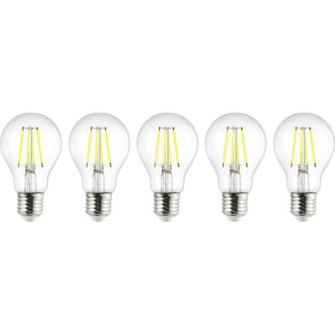 Sygonix SY-5781468 LED EEK A (A - G) E27 2.2 W = 40 W Warmweiß (Ø x H) 60 mm x 104 mm Filament 5 St