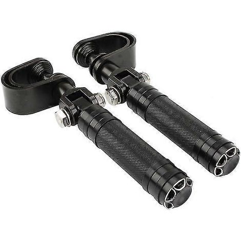 25 mm/32 mm Motorrad-Highway-Fußrasten, Sturzbügel-Klemmhalterung, Motorschutz-Fußrasten, Fußstützen für Harley Sportster, Softail, Chopper – R (1/5)