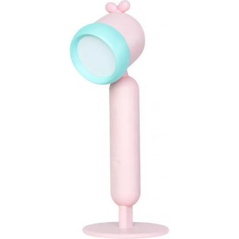 Lampe de lecture éducative pour enfants, rechargeable par USB, mignonne et amusante (rose) (1/3)
