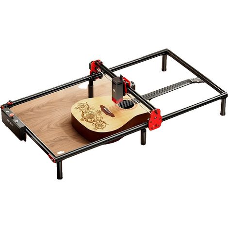 Graveur Laser Découpeur, 10W de Puissance, Contrôle Sans Fil, Taille de travail 40x85cm (1/2)