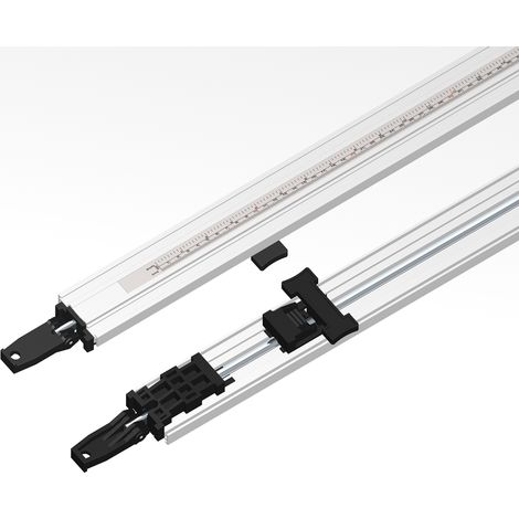 PGC-36 ABRAZADERA DE ALUMINIO CON ESCALA GRADUADA 915MM (36'')