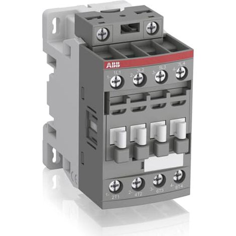 Contactor ABB AF09-40-00-13 4P 100-250V 50/60HZ DC  AC1 25A (1SBL137201R1300)