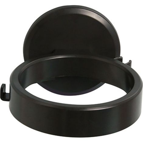 Support pour sèche-cheveux de salle de bain(noir) (1/5)