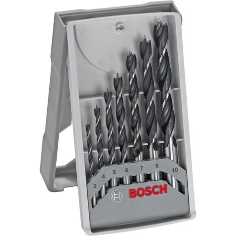 Bosch Professional Set da 7 Pezzi di punte elicoidali per legno Robust Line, per legno, accessorio per trapano avvitatore (1/5)