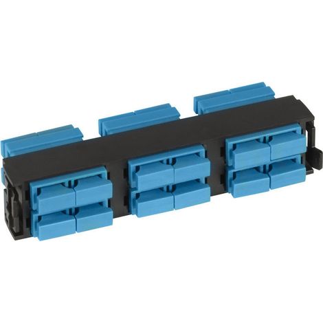Bloc fibre optique monomode LCS SC duplex haute densité pour 12 fibres (032111)