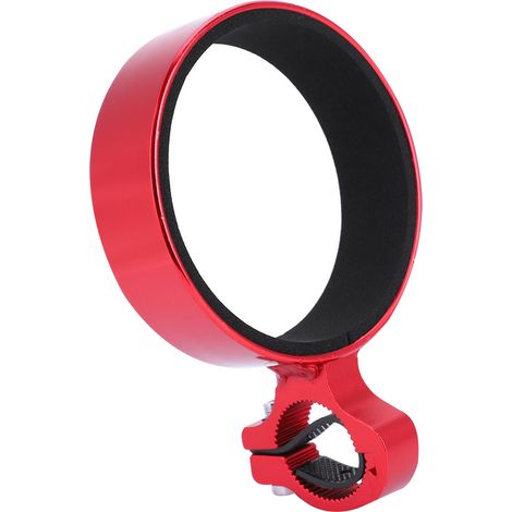 Porte-gourde vélo en aluminium pour tasse à café ou thé, accessoire cycliste rouge pour guidon (1/5)