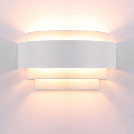 1 pc blanc nordique chevet salon créatif chambre allée couloir restaurant simple hôtel moderne personnalité fer applique murale (1/2)