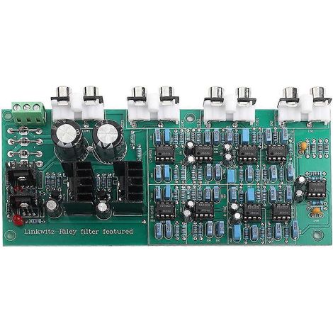 Tableau diviseur de fréquence Linkwitz-Riley à 3 voies, 6 canaux, 310 Hz/3,1 kHz (1/4)