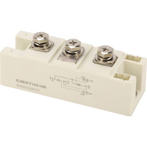 Pont redresseur 162A 1600V 3 bornes module d'isolation thyristor convertisseur de courant blanc (1/5)