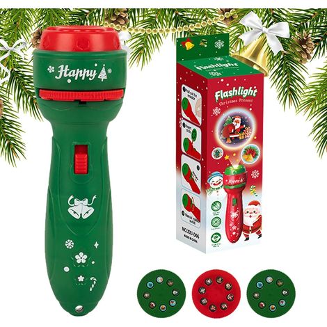 Lampe de poche projection Noël – projecteur dessin (1/5)