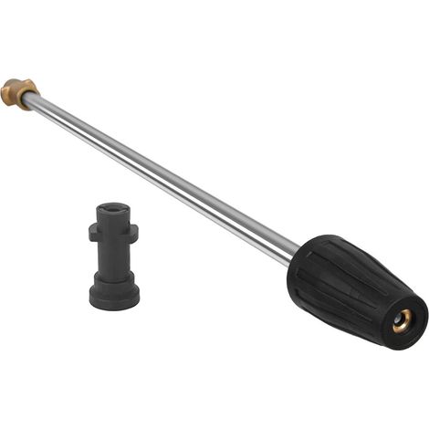 Trade-Shop Rotordüse / Dreckfräse / Turbodüse / Drehlanze 50cm lang kompatibel mit Kärcher K2, K3, K4, K5, K6, K7 Hochdruckreiniger Bajonettanschluss
