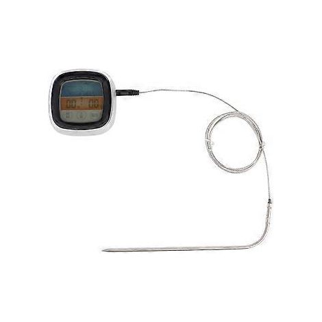 Thermomètre de cuisson pour barbecue, sonde de cuisson pour viande, thermomètre avec minuteur, outil de mesure de température-AquaForge (1/5)