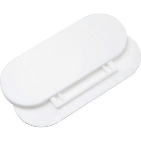 Support de prise mural autocollant, fixation murale robuste, à perforer et à coller, accessoires de câblage pour bureau et maison, panneau de brassage sans prise E9J4 (1/2)