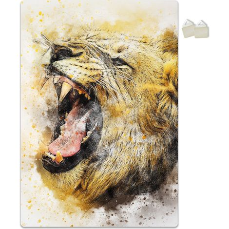 YOUNG LION - POSTER in PVC da 3mm - Misura: 70x100 cm