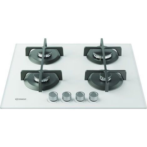 Indesit ING 61T/WH 1 Blanc Intégré 60 cm Gaz 4 zone(s)