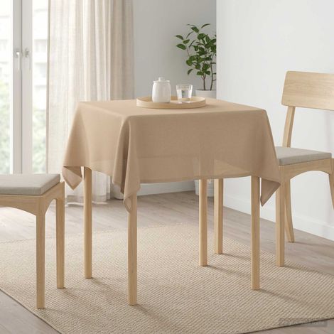 vidaXL Table Cloth 5 pcs Square Beige 110 x 110 cm (1/5)
