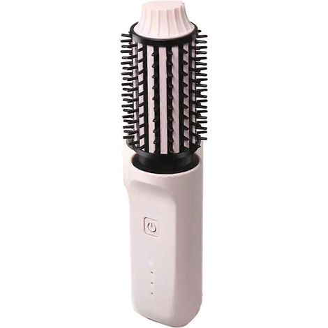 2-in-1 Smart Akku-Elektrokamm zum Glätten und Locken der Haare (1/5)