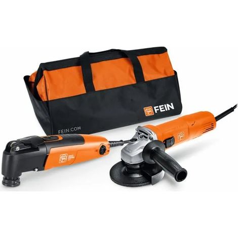 FEIN Ventajas-Combo Red: Amoladora angular compacta CG 7-125 & MULTIMASTER MM 300 - 99100000834