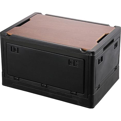 Boîte de rangement pour coffre de voiture – Boîte de rangement pour camping en plein air Outil de rangement de véhicule de grande capacité pour les voyages, la randonnée, le camping, le pique-nique (1/5)