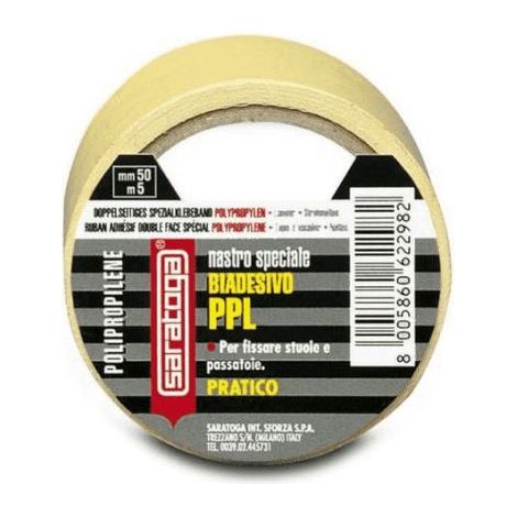 NASTRO BIADESIVO SARATOGA PER PASSATOIA STUOIE MM50X MT 5 (19953)