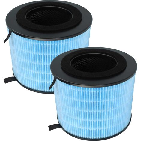 vhbw 2x filtro aria compatibile con Philips AMF220 purificatore d'aria - filtro combinato carbone attivo + filtro Hepa