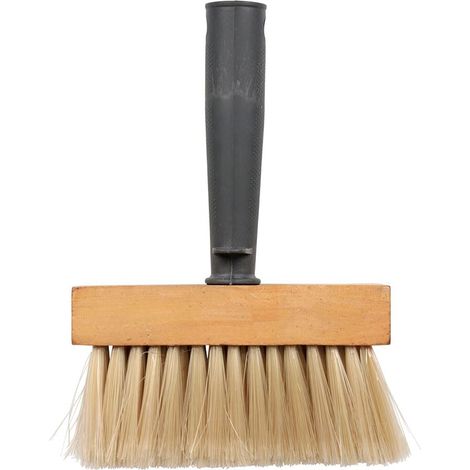 COGEX - Spazzola per incollare e rivestire o intonaci, spazzola per incollare carta da parati - Spazzola per carta da parati - Con manico in plastica riciclata - Dimensioni: 120 mm x 40 mm - Per (1/3)