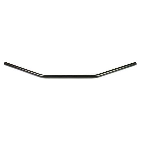 Manubrio Dragbar lungo in acciaio da 22 mm, nero, TRW ZF per moto, opaco