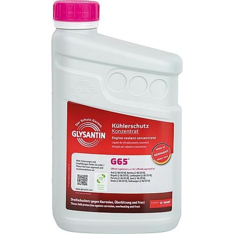 Liquide de refroidissement GLYSANTIN® G65® concentré 1 l bouteille