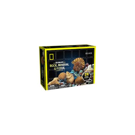 Weihnachts-Adventskalender, Weihnachtskalender 2022, Adventskalender, Mineraliensammlung Geschenkset, Adventskalender für Kinder, Weihnachts-Countdown-Kalender-Kit (1/5)