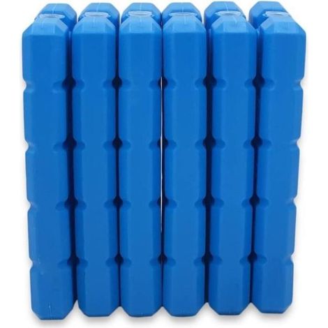 Blocs de congélation - Pack de 6 - 200ml - Technologie de refroidissement avancée - Idéal pour glacières