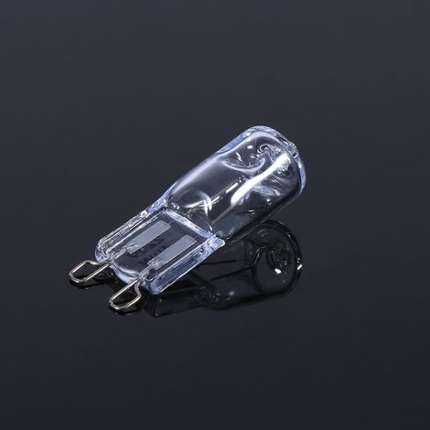 Lot de 10 ampoules halogènes G9 40W type JCD en verre transparent, durables et économes en énergie, 220V (1/5)