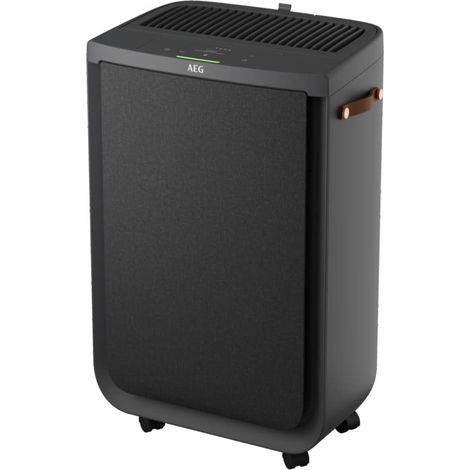 AEG APU72771DG Purificatore D'aria, Filtro HEPA, Elimina 99,5% batteri, Capacità fino a 70m2, 3 velocità, touch, controllo vocale, Wi-Fi, sensore umidità/temperatura, filtro 4 fasi, grigio (1/5)