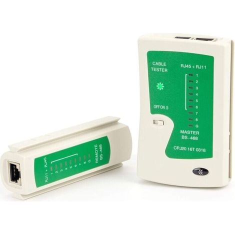 Bardusch-testeur câbles réseau pour câbles RJ45 et RJ11 (1/5)