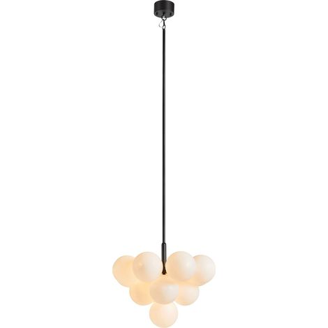 Markslojd MERLOT Plafonnier 13 Globe Light Noir, Blanc (1/3)
