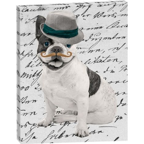 Cadre rectangulaire en Toile Bulldog FABRIQUE EN FRANCE