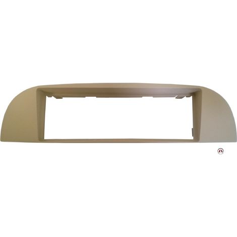 Facade autoradio compatible avec FIAT 500 500C - Jaune Nacre