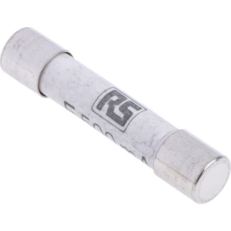Cartouche fusible RS PRO, 500mA, 6.3 x 32mm, Type F, 500V c.a.