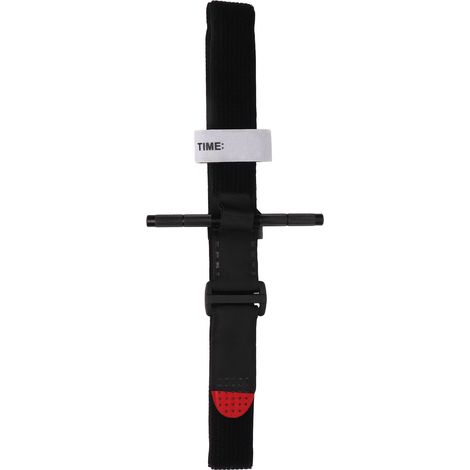 Garrot de secours extérieur en alliage d'aluminium, contrôle d'hémorragie à une main, outil de survie portable pour urgence. (1/5)