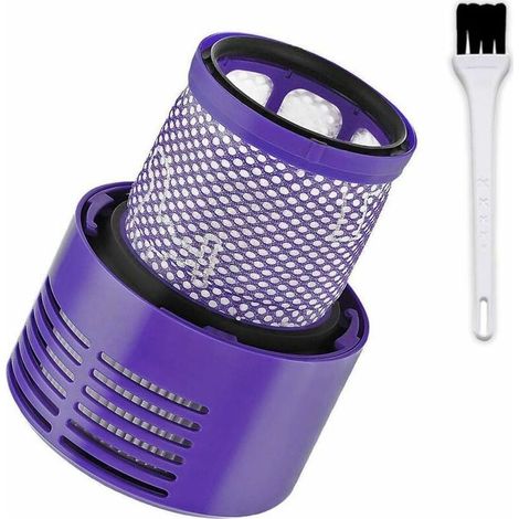 Filtre Lavable pour Aspirateur Dyson Série V10 SV12 avec Une Brosse de Nettoyage, Filtre de Rechange Dyson pour Série V10 SV12 (1/5)