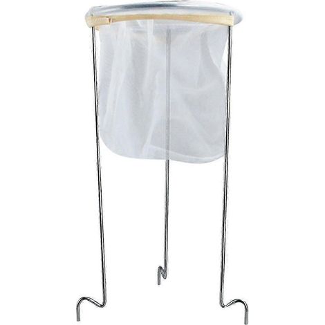 Support de passoire à gelée en acier inoxydable réutilisable pour soupes et boissons au lait de soja. (1/5)
