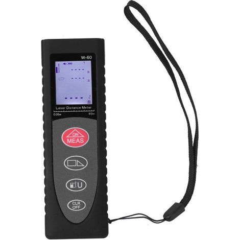 Mini Laser Rangefinder 60m Handheld Infrared Distance Meter Construction Measurement Tool,de DEBUNS