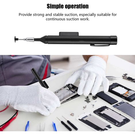 Stylo à ventouses miniature 8918ESD pour circuits intégrés, outils de préhension par ventouses